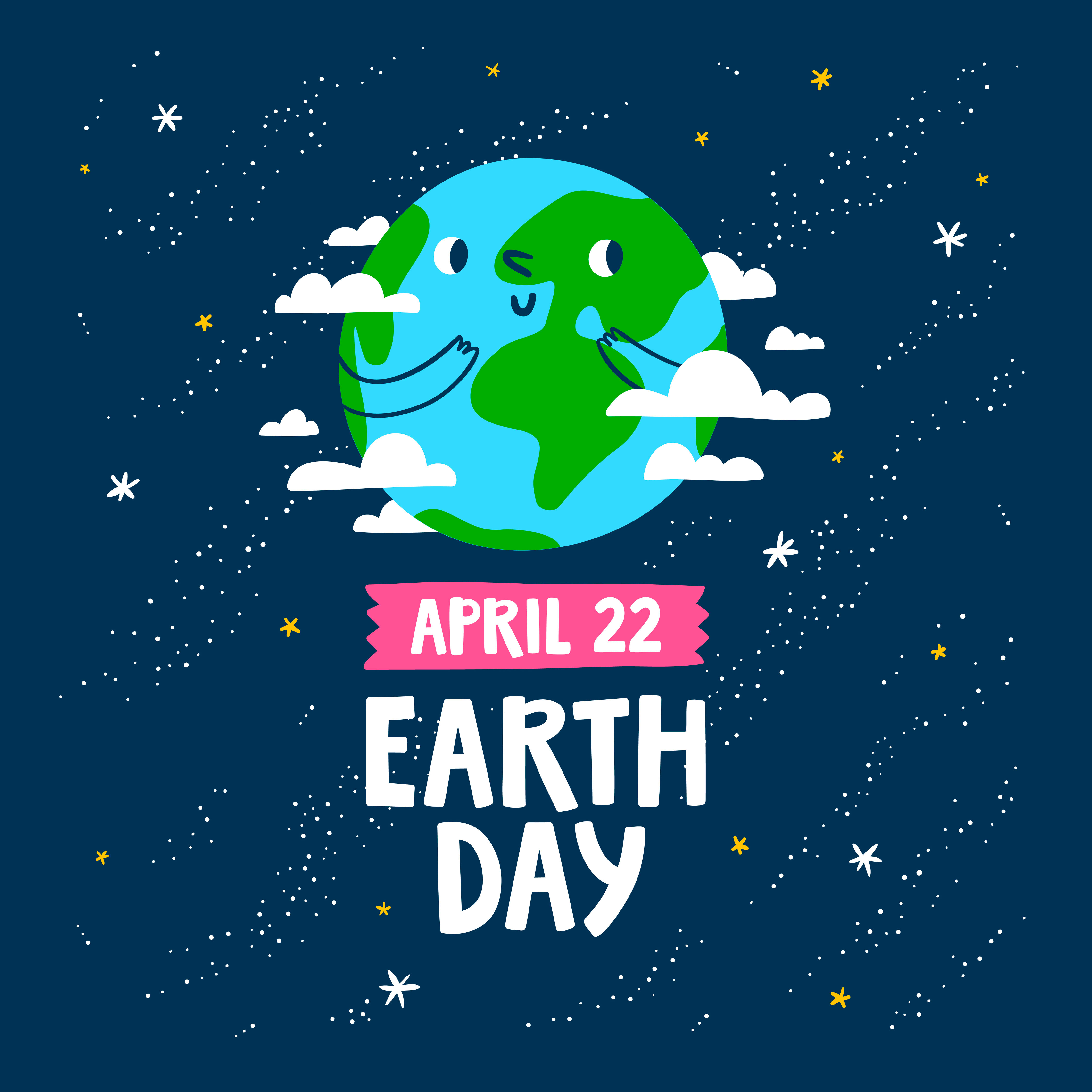 Smiling Earth, Earth Day April 22